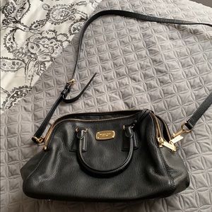 Beautiful black leather Michael Kors bag
